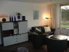 Woonkamer nieuwe stijl huisje ameland vakantie
